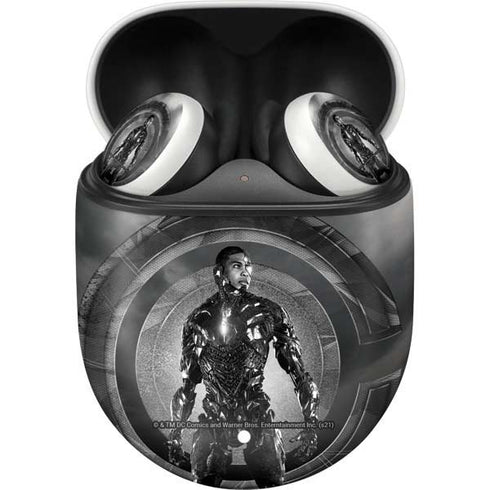 The Justice League (2017) Cyborg Poster Google Pixel Buds Skin